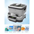 Skymen 1.2L JP-1200 digital household mini washing jewelry dental denture bath ultrasonic cleaner